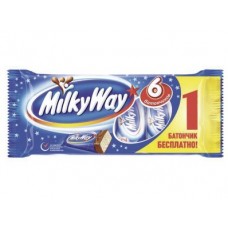 Шоколадные батончики MILKY WAY Мультипак 5+1, 6х26г, 1 штука