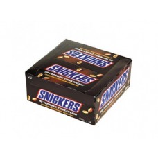 Шоколад SNICKERS с арахисом, 50,5г, 48 штук