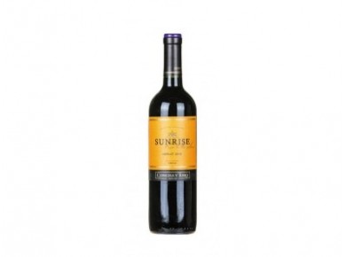 Вино SUNRISE MERLOT красное полусухое, 0,75