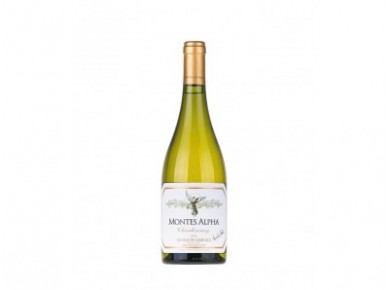 Вино MONTES ALPHA Chardonnay белое сухое, 0,75л