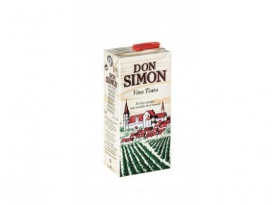 Вино DON SIMON белое сухое, 1,0