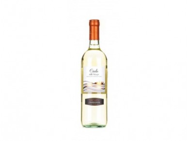 Вино GIELO CHARDONNAY белое полусухое, 0,75л