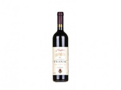Вино VRANAC красное сухое, 0,75л