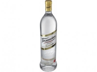 Водка БЕЛЕНЬКАЯ Золотая, 1 л