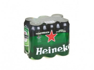 Пиво HEINEKEN ж/б, 0,5л