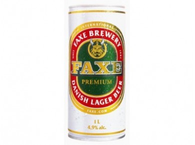 Пиво FAXE Premium, 1л