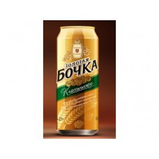Пиво ЗОЛОТАЯ БОЧКА светлое классическое, 0,5л