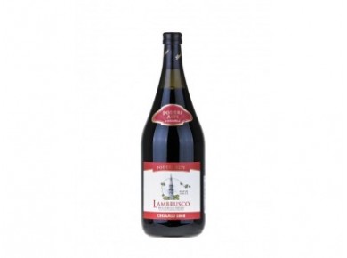 Вино игристое LAMBRUSCO dellEmilia bianco Poderi Alti , 1,5л