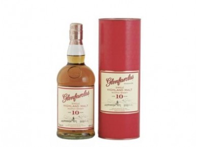 Виски GLENFARCLAS 10 лет в подарочной упаковке, 0,7