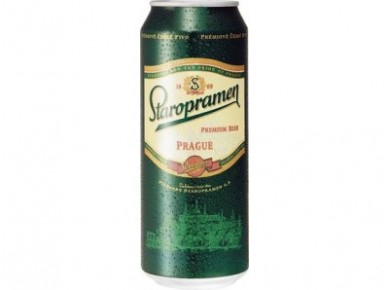 Пиво STAROPRAMEN светлое, 0,5л