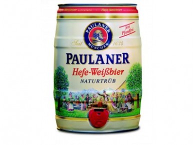 Пиво PAULANER HEFE-WEISBIER, 5л