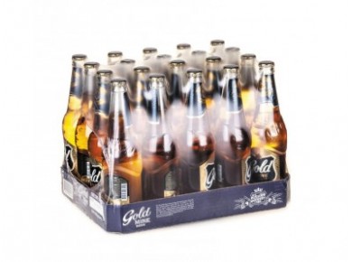 Пиво GOLD BEER светлое, 0,5л