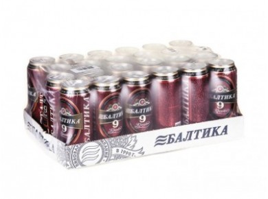 Пиво БАЛТИКА крепкое №9, 0,5л