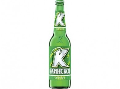 Пиво КЛИНСКОЕ светлое, 0,5л
