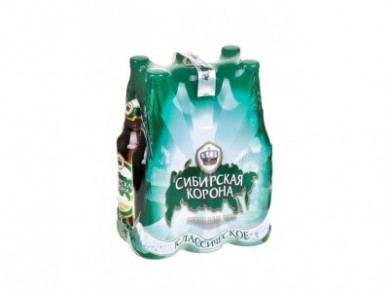 Пиво СИБИРСКАЯ КОРОНА светлое классическое, 0,5л