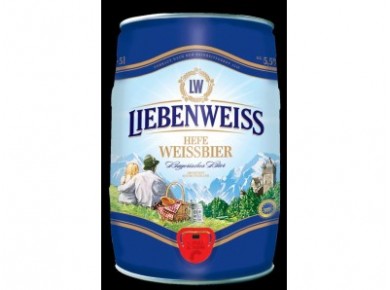 Пиво LEIBENWEISS в бочке, 5л