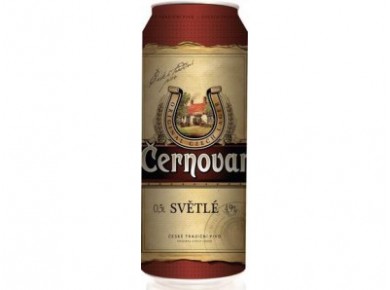 Пиво CERNOVAR Светлое, 0,5л