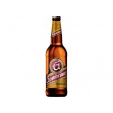 Пиво GAMBRINUS светлое в стекле,0,5л