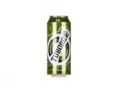 Пиво TUBORG светлое, 1л