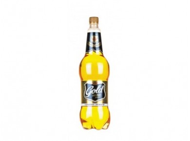 Пиво GOLD Mine Beer светлое, 1,5л
