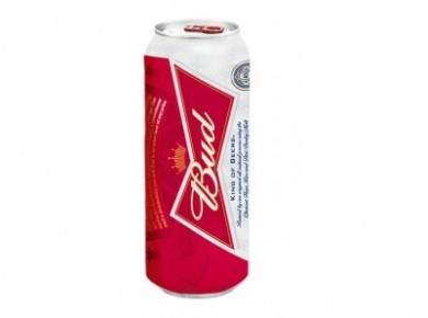 Пиво BUD светлое, 0,5л