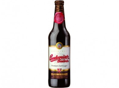 Пиво BUDWEISER тёмное, 0,5л