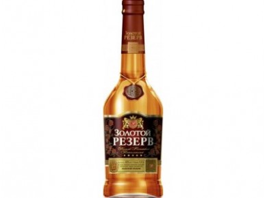 Коньяк ЗОЛОТОЙ РЕЗЕРВ 5 лет, 0,5л