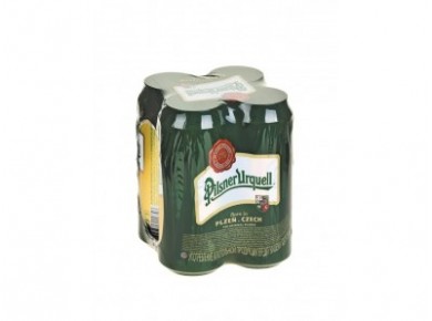 Пиво PILSNER Urquell, ж/б, 0,5л