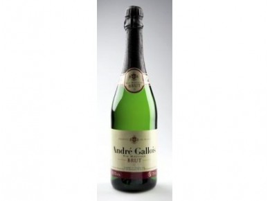 Игристое вино ANDRE GALLOIS Brut, 0,75л