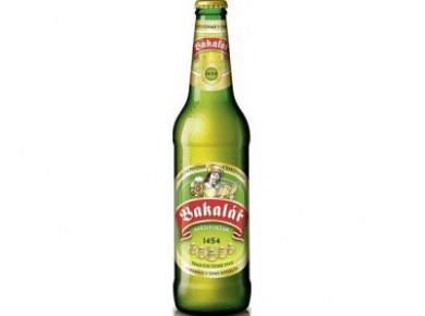 Пиво BAKALAR светлое и тёмное бутылка, 0,5л