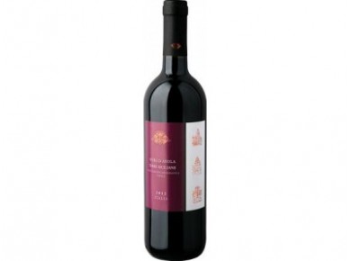 Вино NERO DAVOLA VERSACE, красное сухое,0,75л