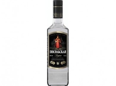 Водка ПОСОЛЬСКАЯ ГУАЛА, 0,5л