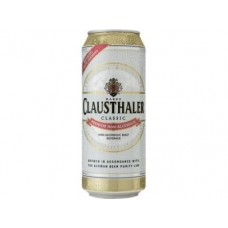 Пиво CLAUSTHALER безалкогольное в жестяной банке, 0,5л