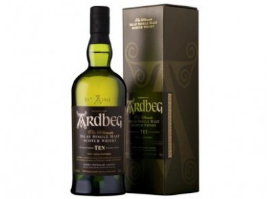 Виски ARDBERG 10 лет в п/у, 0,7л