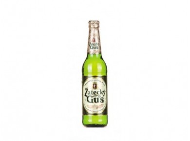 Пиво ZATECKY GUS, светлое, стекло, 0,5 л