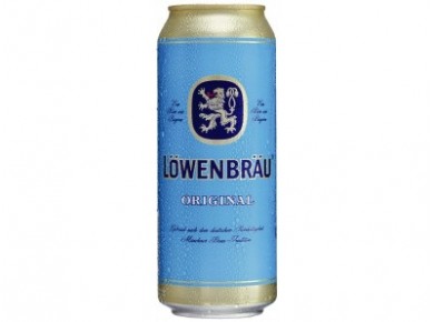 Пиво LOWENBRAU ж/б, стекло, 0,5л