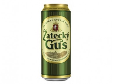 Пиво ZATECKY GUS светлое, ж/б, 0,5 л