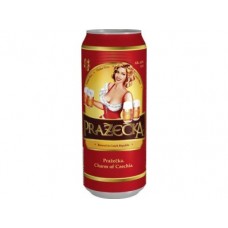 Пиво PRAZАCKA ж/б, 0,5л