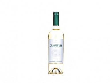 Вино QUANTUM Chardonnay&Colombard белое полусухое, 0,75л