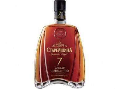 Коньяк СТАРЕЙШИНА 7 лет, 1л