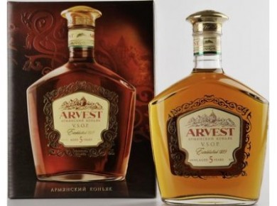 Коньяк ARVEST VSOP п/у 0,5л