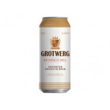 Пиво GROTWERG светлое ж/б, 0,5л