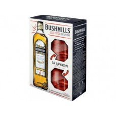 Виски BUSHMILLS +2 стакана, 0,7л