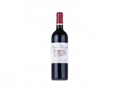 Вино CHATEAU BAUVALLON BORDEAUX красное сухое, 0,75л