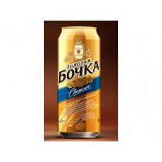 Пиво ЗОЛОТАЯ БОЧКА светлое, 0,5л