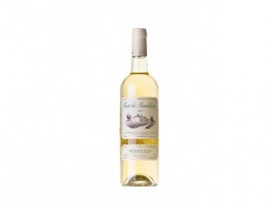 Вино Tour de Mandelotte Bordeaux AOC  белое полусладкое, 0,75л