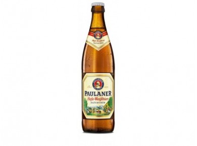 Пиво PAULANER HEFE-WEISBIER в стекле, 0,5л
