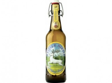 Пиво HIRSCHBRAUEREI WEISSER HIRSH, 0,5л