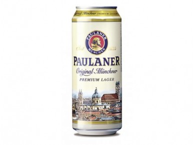 Пиво PAULANER оригинальное жестяная банка, 0,5л