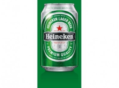 Пиво HEINEKEN светлое, 0,33л